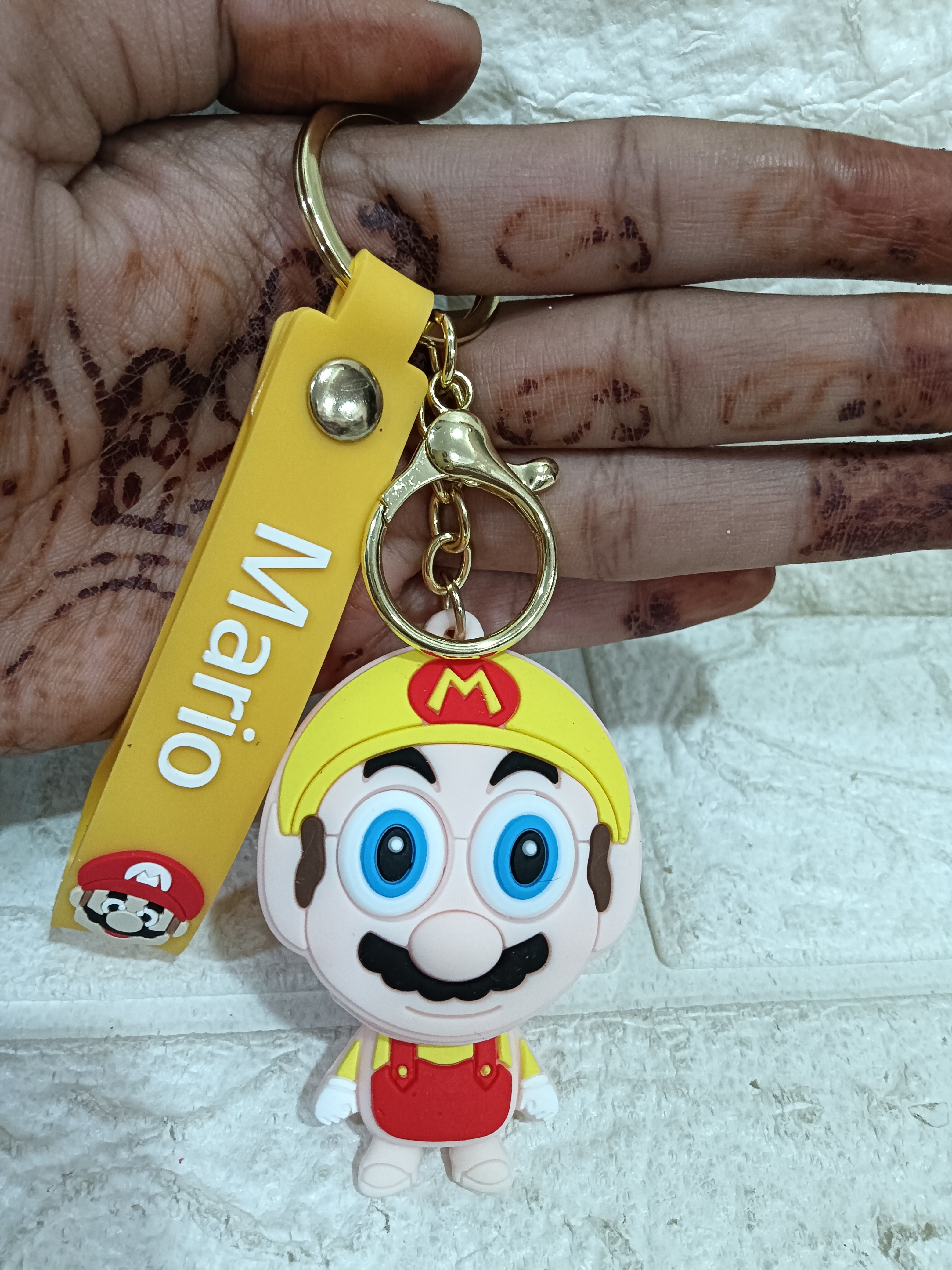 Nostalgia Mario Keyring for Kids